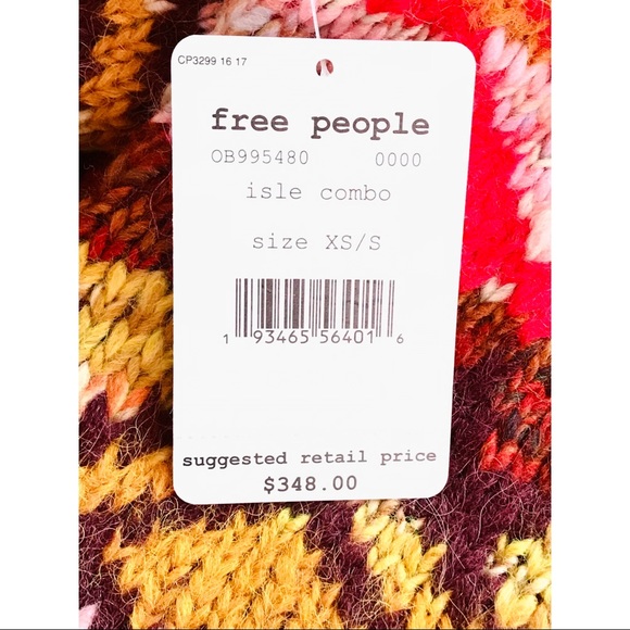 NWOT Free People FP Isle of Skye Sweater Coat - Picture 6 of 8